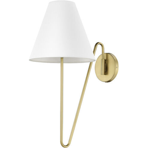 Kennedy 17.38 inch 100.00 watt Brushed Champagne Bronze Swing Arm Wall Light
